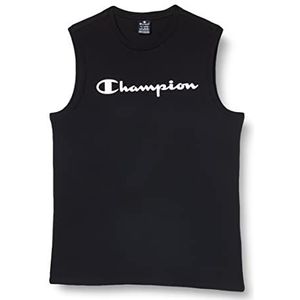 Champion Legacy American Classics Logo S/L tanktop, zwart, XL voor heren