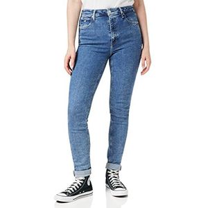 Calvin Klein Skinny jeans voor dames met hoge taille, Blauw, 30W / 30L
