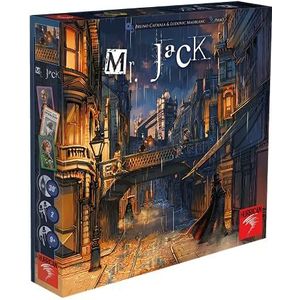 Hurrican Mr. Jack Basic Game Family Game Deduction Game 2 spelers vanaf 9+ jaar 30+ minuten Duits