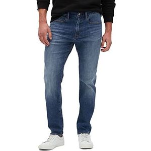 Gap V-Slim Soft Jeans voor heren, Medium Indigo Weka Pass, 31W x 32L, Middelgrote Indigo Weka-pas, 31W / 32L