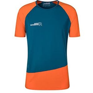 Rock Experience - MERLIN SS - T-shirt - Kleurcontrast - Ademend - Antimicrobieel