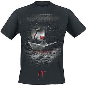 IT IT - Storm Drain T-shirt zwart M 100% katoen Fan merch, Film, Halloween, Horror