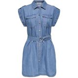 ONLY - Blousejurk - Blauw - ONLBea - Denim