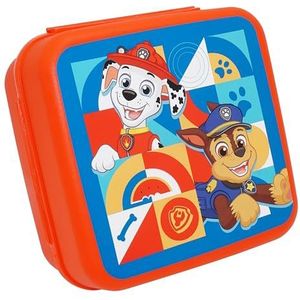 HOVUK Paw Patrol Kids Lunchbox 13cm | Voedselcontainer met 3 compartimenten | BPA-vrije plastic maaltijdbereidingscontainer voor kinderen jongens 3+jaar