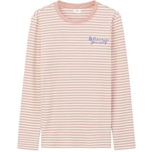 s.Oliver Junior Girl's T-shirt met lange mouwen, roze, 176, roze, 176 cm
