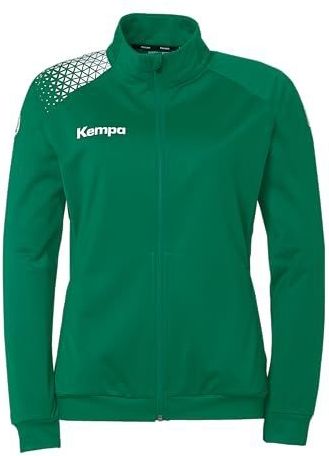 Kempa Handbal Ambition 28 Poly jack sportjack trainingsjack uitgaanjack voor dames en meisjes - zonder capuchon met zakken met ritssluiting