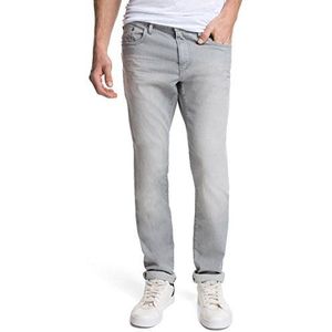 ESPRIT Collection Heren Slim Jeans 055EO2B007, grijs (E Bleached Grey 971), 29W / 32L