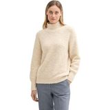 TOM TAILOR - Trui - Sand - Lange Mouw - Normale Pasvorm