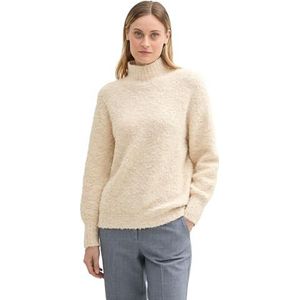 TOM TAILOR - Trui - Sand - Lange Mouw - Normale Pasvorm