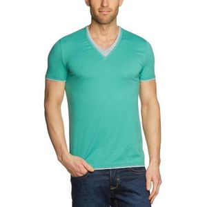 Strellson Premium heren t-shirt slim fit 11002050/1131218, groen (146), 48