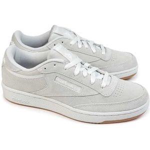 Reebok Club C 85 uniseks-volwassene Sneakers,PUGRY2/FTWWHT/RBKLE3,PUGRY2/FTWWHT/RBKLE3