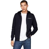 Tommy Hilfiger - Sweatvest - Donker Blauw - Lange Mouw