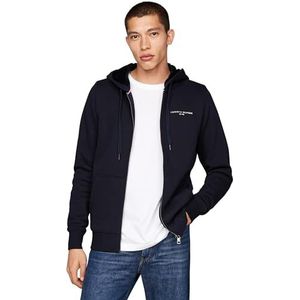 Tommy Hilfiger - TOMMY LOGO FUR - Gevoerde Hoody - Blauw