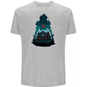 ERT GROUP Origineel en officieel gelicentieerd horror-T-shirt voor heren, patroon It 015, eenzijdige print, maat L, Meerkleurig, L