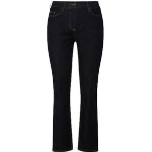 Ulla Popken - Slim - Jeans - Donkerblauw - 50W/30L, Extra Zachte Denim, Rekbaar Draagcomfort