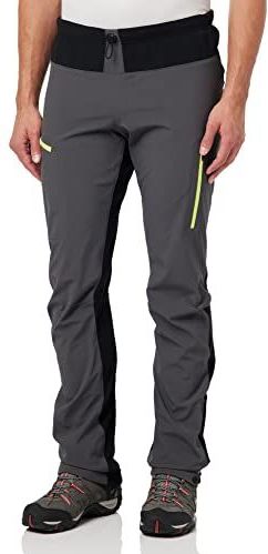 Schöffel - Rinnen - Outdoorbroek - Donkergrijs - Softshell, Licht Gevoerd, Ritszakken, Versterkte Zones