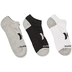 Hurley Icon Low Cut Socks voor heren, 3 stuks, 3 stuks