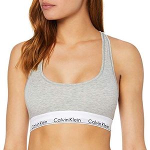 Calvin Klein String voor dames, grijs (grey heather), XL