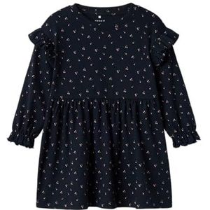 Name it mini Nmfbabeth Ls Jurk voor meisjes, navy blazer, 104