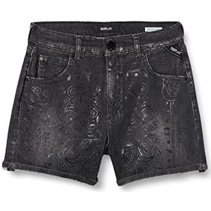 Replay meisjes Nellie jeansshorts, 096, medium grijs, 4 Jaren