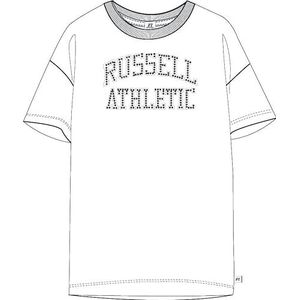 RUSSELL ATHLETIC T-shirt voor dames, wit, L