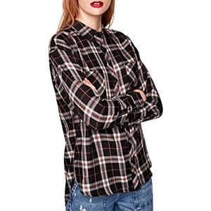 Pepe Jeans Pia blouse voor dames, (Multi blauw 0aa), S