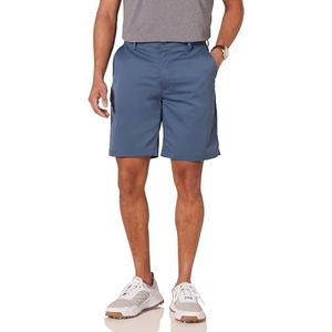Amazon Essentials Klassieke pasvorm stretch golfshort voor heren (verkrijgbaar in groot en lang), indigo, 32W