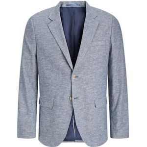 Jack & Jones - JPRRIVIERA - Colbert - Blauw gemêleerd - Regular fit