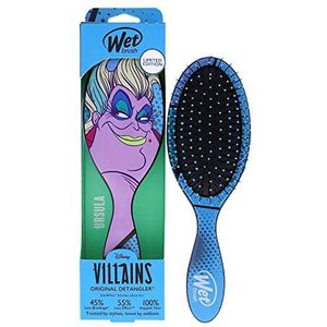 Wet Brush Originele Disney Villains Ursula ontwarrende borstel, zwart, voor uniseks, 1 stuk