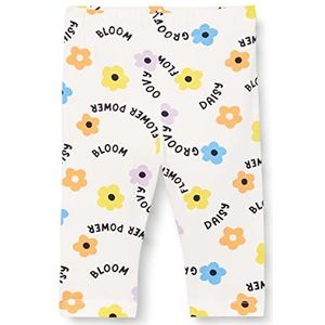 NAME IT meisjes leggings, Wit alyssum/Aop: bloom, 92 cm