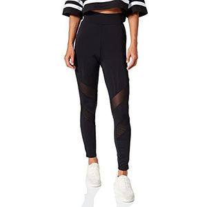 STARTER BLACK LABEL Dames Dames Starter Highwaits Mesh Leggings, zwart, M