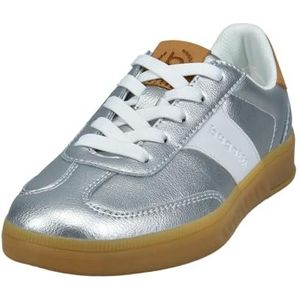 Bugatti - Low-Top Sneakers - Silver Cognac - Veterschoenen - Dames