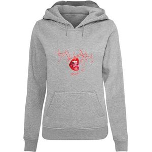 Miss Tee - Muah - Dames Hoodie - Geborsteld Fleece - Comfortabele Pasvorm
