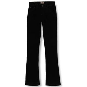 LTB Jeans Dames Fallon corduroy broek, Ribcord Black Wash 53495, 33W / 38L