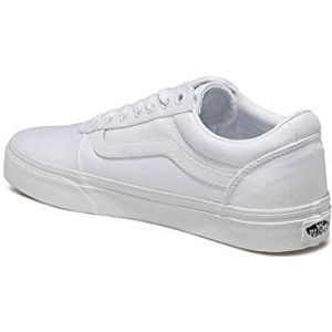 Vans Sneaker Ward Canvas, lage sneakers voor heren, canvas, wit, wit, 42,5 EU