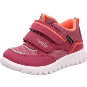 Superfit Sport7 Mini meisjes Sneaker, Roze oranje 5500, 30 EU
