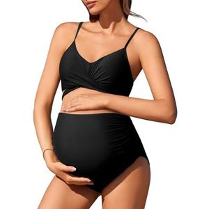 Summer Mae Bikini-set voor dames, zwart, M