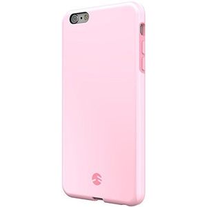 Switcheasy N+ Hybrid Dual Colors Beschermend TPU Hoesje met Native Touch Tactiele Knoppen voor iPhone 6S Plus - Baby Pink