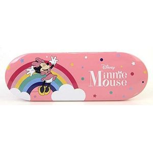Markwins Minnie Mouse Enchanting Destinations Nail Polish Tin - manicureset voor meisjes - Minnie Mouse met nagellakset voor meisjes en nagelstickers - spelletjes en geschenken voor kinderen
