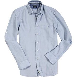 Marc O'Polo Shirt met lange mouwen voor heren, Blauw, L