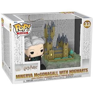 Funko Pop! Town: HP Co0th Minerva McGonagall with Hogwarts – Harry Potter – vinylfiguur om te verzamelen – cadeau-idee – officieel product – speelgoed voor kinderen en volwassenen