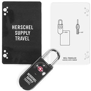 Herschel TSA Card Lock, One Size, Zwart, Eén maat, Tsa Card Lock