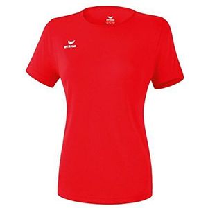 Erima Dames Functioneel Teamsport T-shirt, rood, 46, 208614