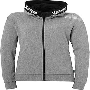 Kempa Dames Core 26 Hood Jacket Women Hooded Jacket Trainingsjack Sweatshirt Hoody Pullover met capuchon