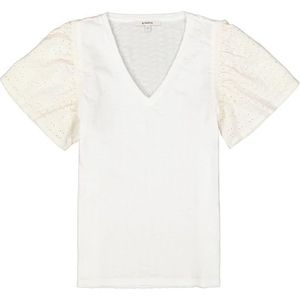 P40209_Dames T-shirt ss, off-white, XS