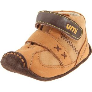 Umi Alix 30005 Kinderlaarzen, uniseks, Bruin (Cognac), 17 EU