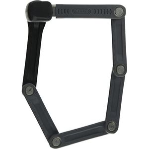 ABUS Bordo Lite Mini 6055/60 vouwslot - Extra licht fietsslot van speciaal staal - ABUS beveiligingsniveau 7 - 60 cm - Zwart