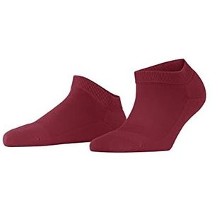 FALKE Dames Korte Sokken ClimaWool W SN Wol Lyocell Kort Eenkleurig 1 Paar, Rood (Scarlet 8228), 37-38