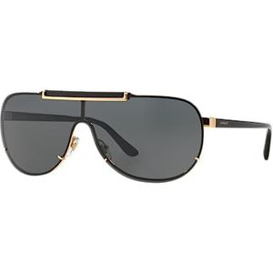 Versace Heren VE 2140 Rock Icons Greca Aviator zonnebril
