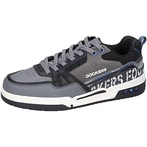 Dockers by Gerli 263070, uniseks sneakers voor volwassenen, zwart zwart001, 36 EU